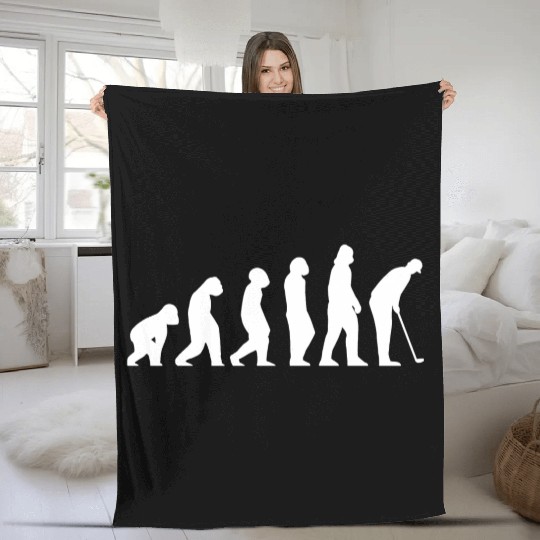 Golf Evolution Fleece Blankets