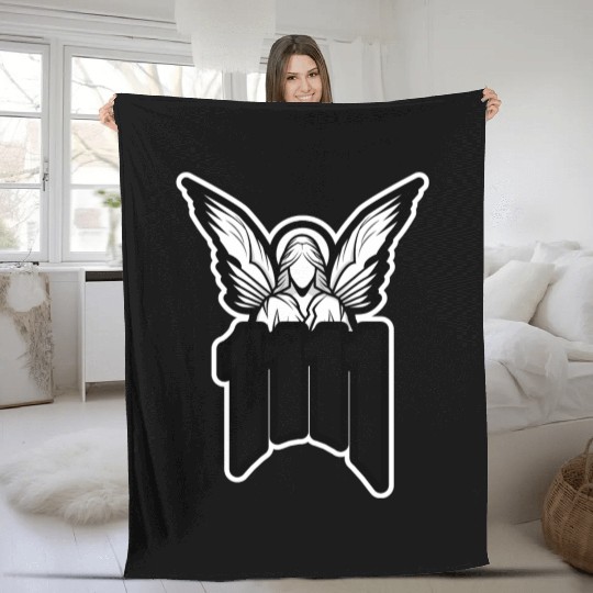 1111-eleven eleven angel numbers from heaven Fleece Blankets