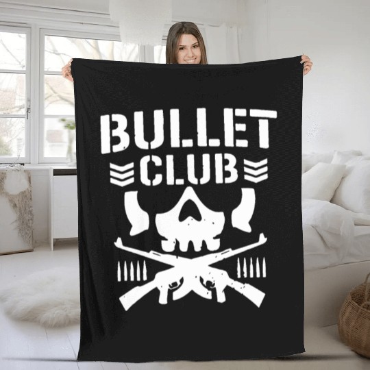 bullet club Fleece Blankets