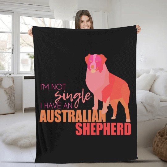 Australian Shepherd Fleece Blankets