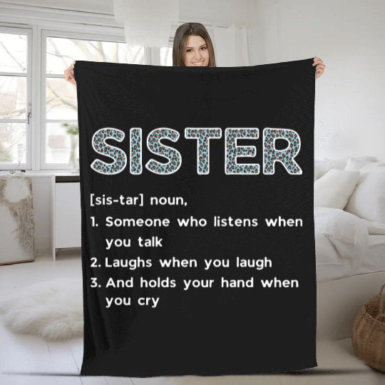 Sister Definition Fleece Blankets