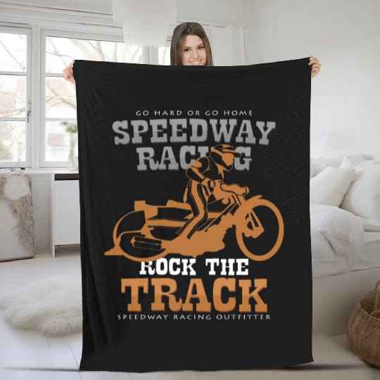 Speedway Fleece Blankets