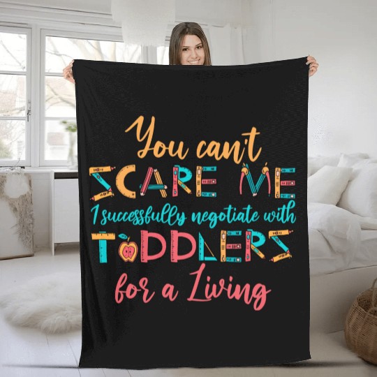 Daycare Teacher Fleece Blankets