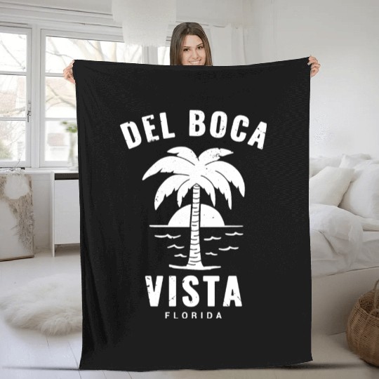 Del Boca Vista - Retirement Community Fleece Blankets
