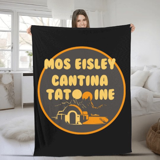 Star Wars Mos Eisley Cantina Tatooine Fleece Blankets