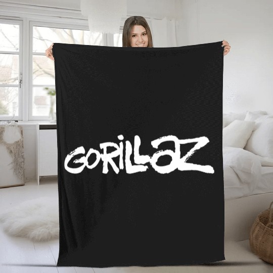 gorilla ape Fleece Blankets