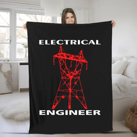 electrical engineering electricity engineering Fleece Blankets