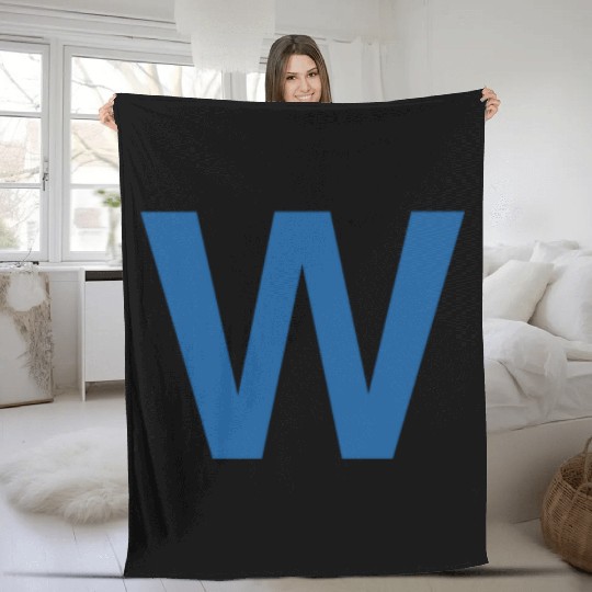Chicago Win Flag Cubs Fleece Blankets