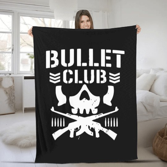 Bullet Club Fleece Blankets