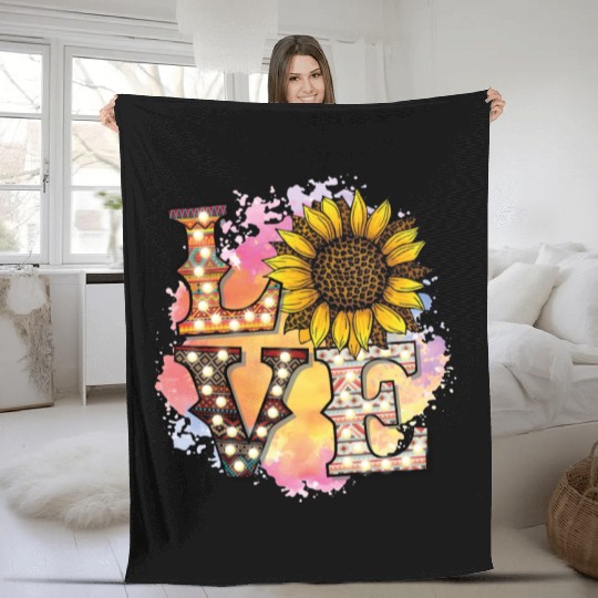 western love Fleece Blankets