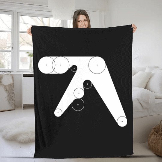 Aphex Twin Logo Fleece Blankets