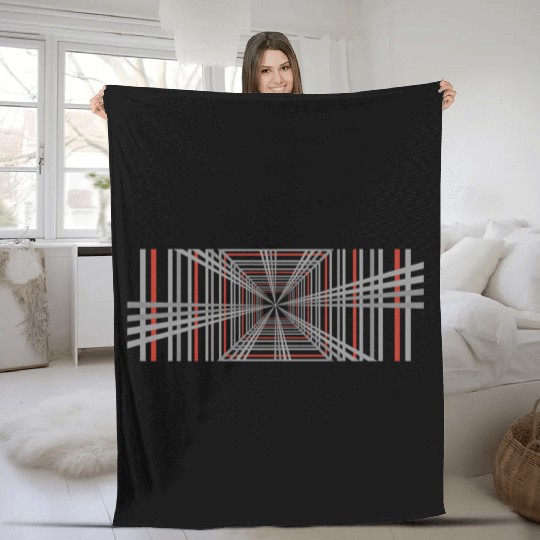 Tesla Plaid Mode Fleece Blankets