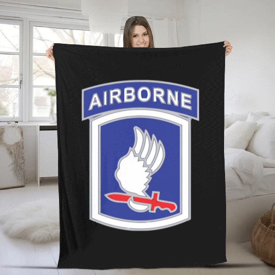 173Rd Airborne Brigade Fleece Blankets