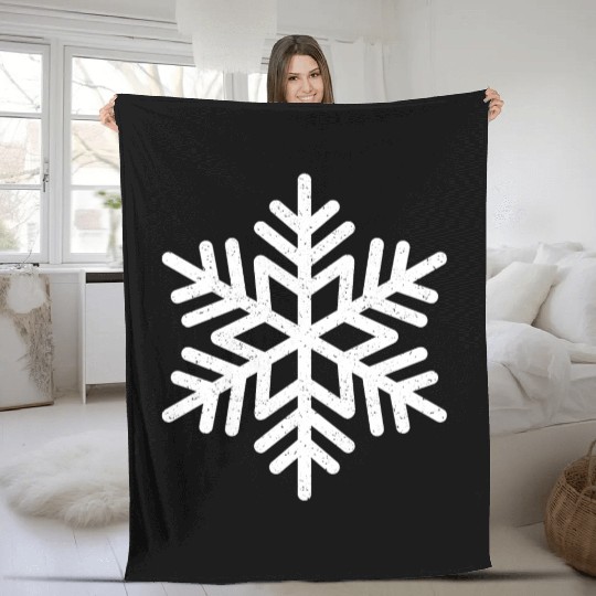 Snowflake Fleece Blankets