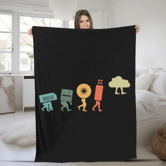 Cloud Computing, Programmer Nerd Fleece Blankets
