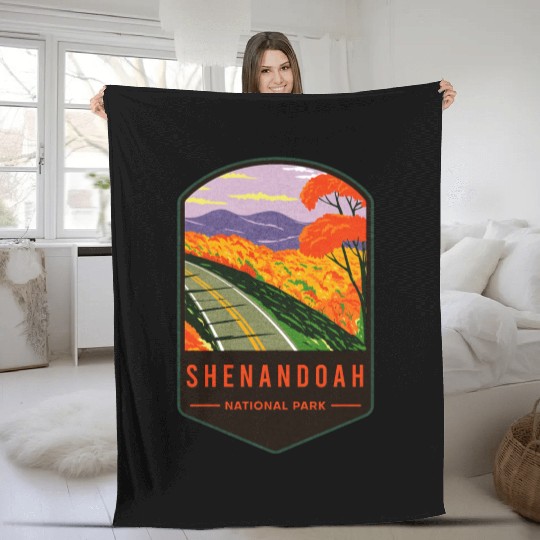 Shenandoah National Park Fleece Blankets
