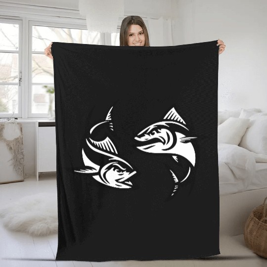 fish Fleece Blankets