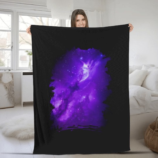 Light from a distant galaxy Fleece Blankets