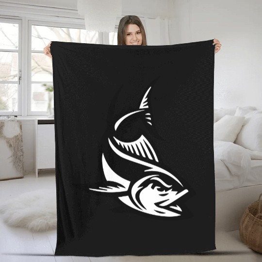 fish Fleece Blankets