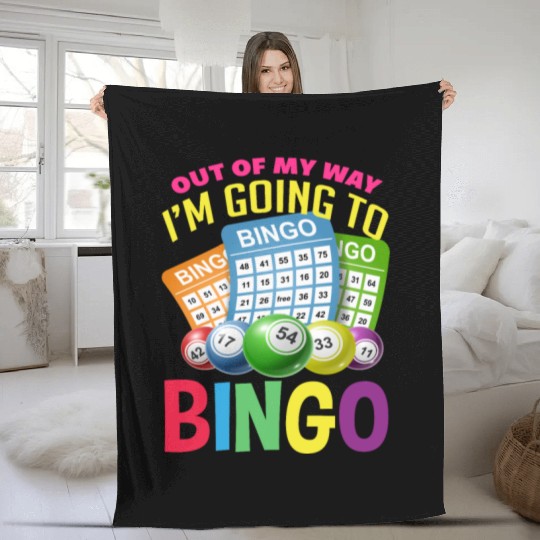 Bingo Fleece Blankets