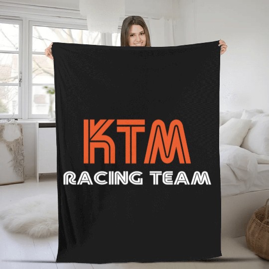 Ktm Racing Team Fleece Blankets
