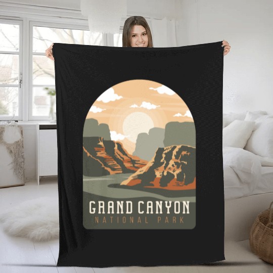 Grand Canyon National Park Grand Canyon National P Fleece Blankets