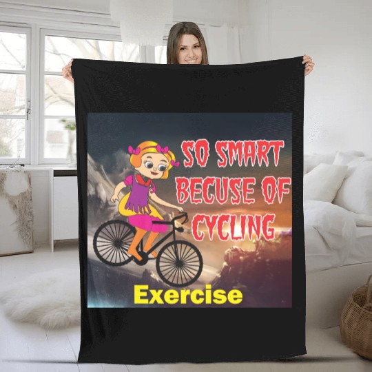 cycel best exercise best design Fleece Blankets