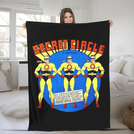 Secret Circle Fleece Blankets