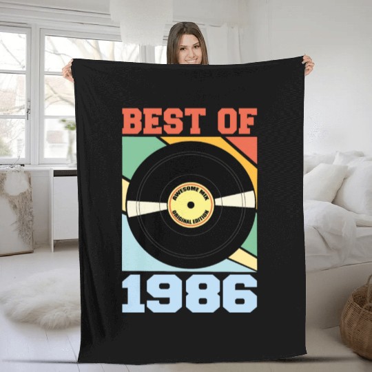 Best of 1986 Fleece Blankets