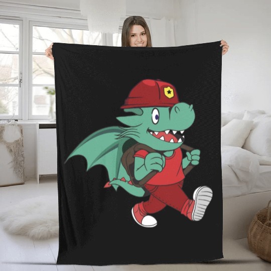 Fire Academy Student Fleece Blankets
