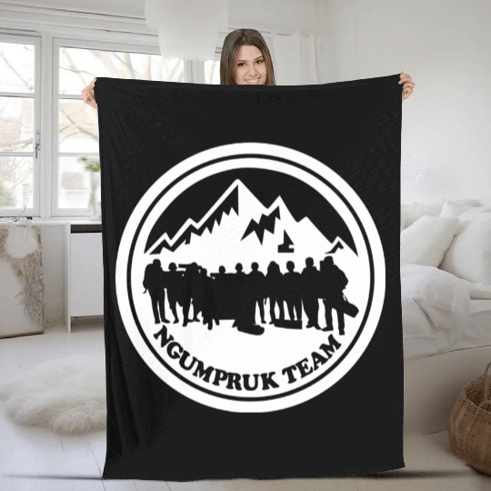 camping team Fleece Blankets