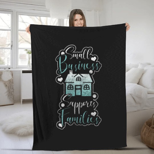 Job Own Company Career Startup Fleece Blankets