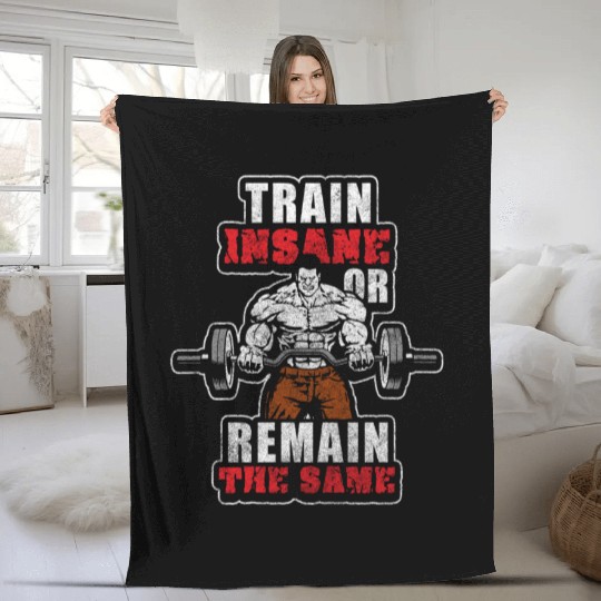 Workout Exercise Fleece Blankets