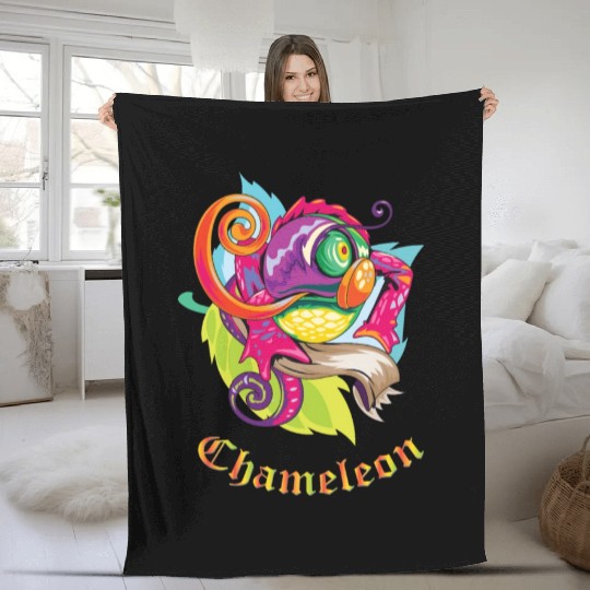 Chameleon Fleece Blankets