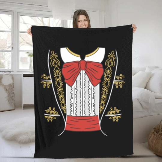 Corset Dress Mexican Corset Dress Mexican gift ins Fleece Blankets