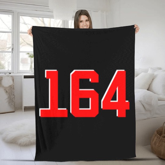 164 red and white Fleece Blankets