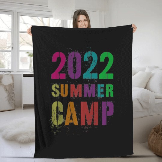 2022 SUMMER CAMP for Friends and Mates to Sign Fleece Blankets