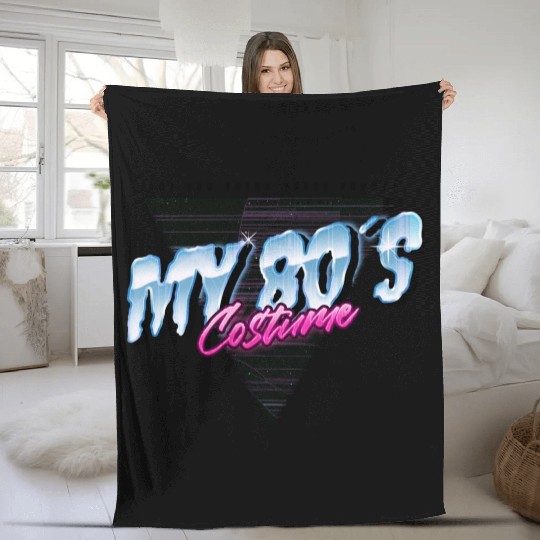 The 80s Fleece Blankets