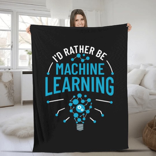 Machine Learning Engineering Algorithm AI Beginner Fleece Blankets