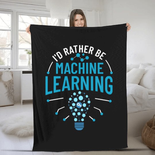 Machine Learning Engineering Algorithm AI Beginner Fleece Blankets