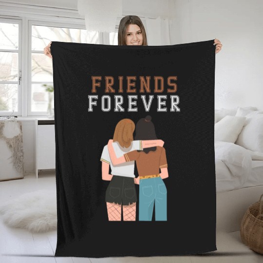 Cool Friends forever Fleece Blankets for friendship day to you