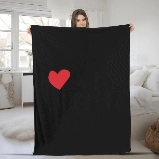 I love my wife Fleece Blankets