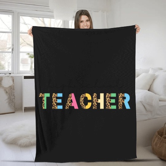 High School Teacher Fleece Blankets