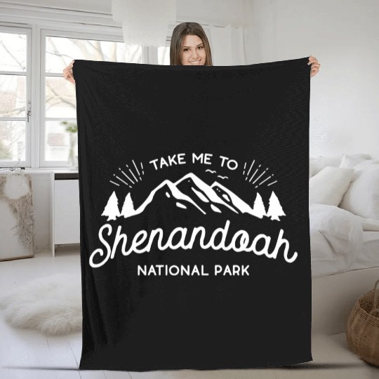 Shenandoah National Park Fleece Blankets