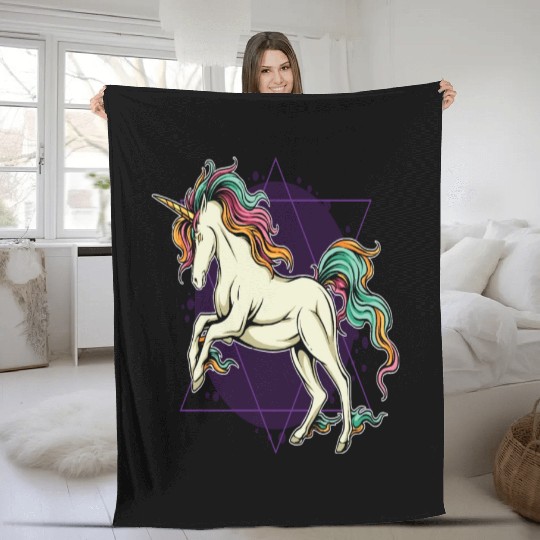 unicorn Fleece Blankets