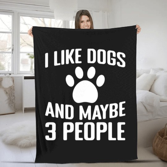 Dog Lovers Fleece Blankets
