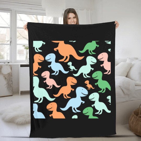 PAPA SAUR, Father's Day Fleece Blankets