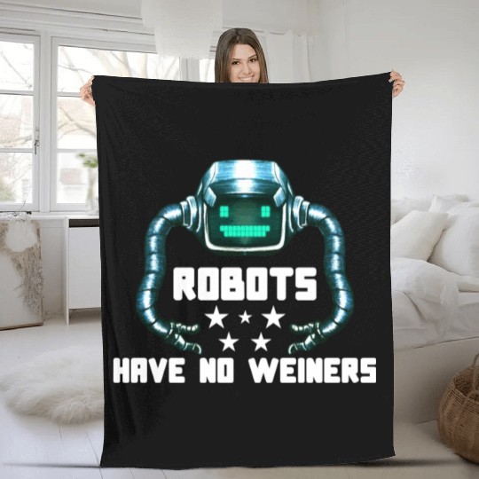 Robotics Machine Learning Robot Robotics Engineer Fleece Blankets