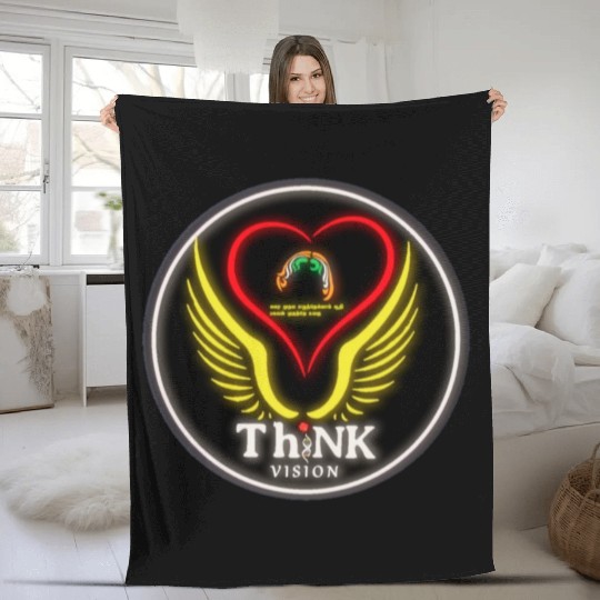 Think Biology Fleece Blankets