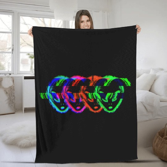 Alien Galaxy Ufo Extraterrestrial Spaceship space Fleece Blankets
